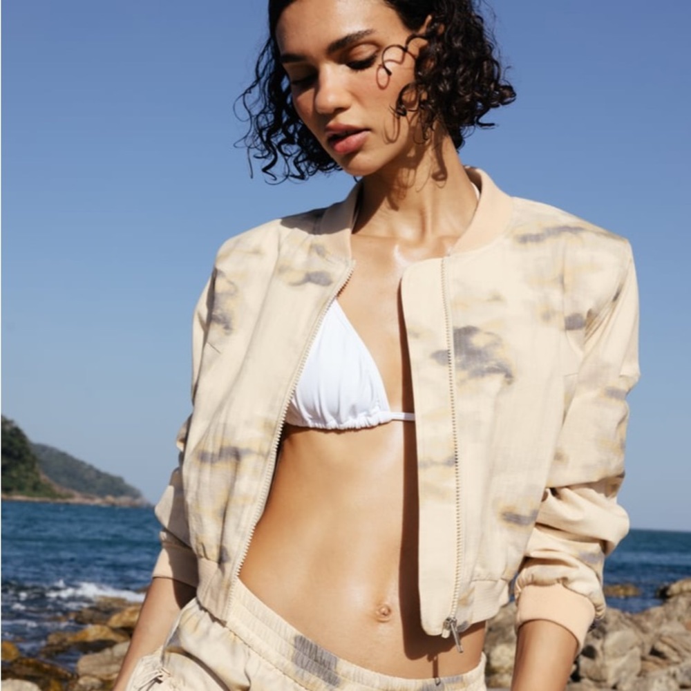 CROPPED ZARA BOMBER